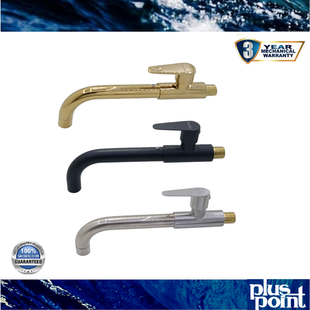 Kran Tembok Panjang Kran Wastafel Dinding Kran Wastafel Tembok Long Keran Cuci Tangan Wudhu KTBLL157