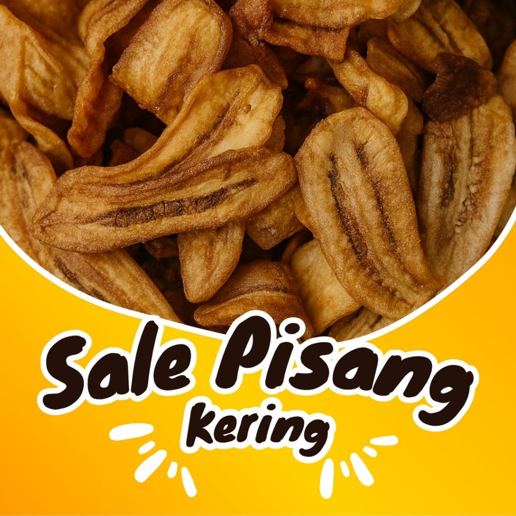

Sale Pisang Kering Khas Banyumas Tanpa Pengawet