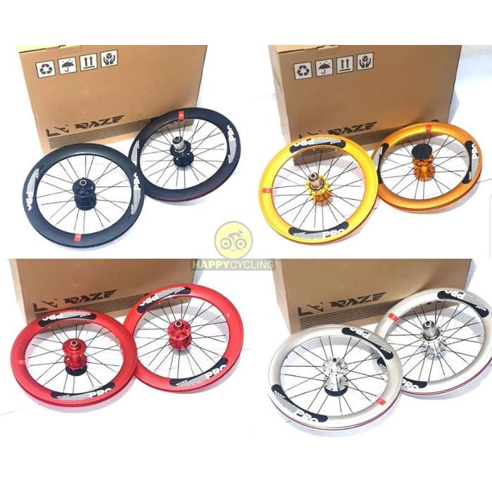 Wheelset Raze Pro 20 Inch 406 Disc Brake Happy Cycling