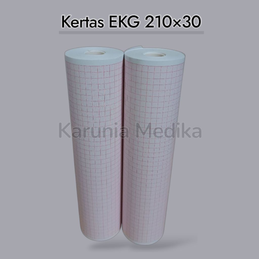 

Kertas EKG / ECG paper 210mm × 30m