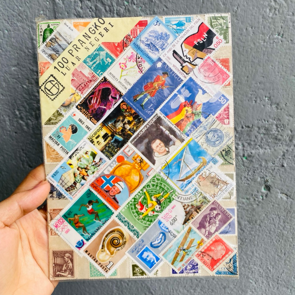 

100 Prangko Luar Negeri Asli – Koleksi Unik dari Berbagai Negara