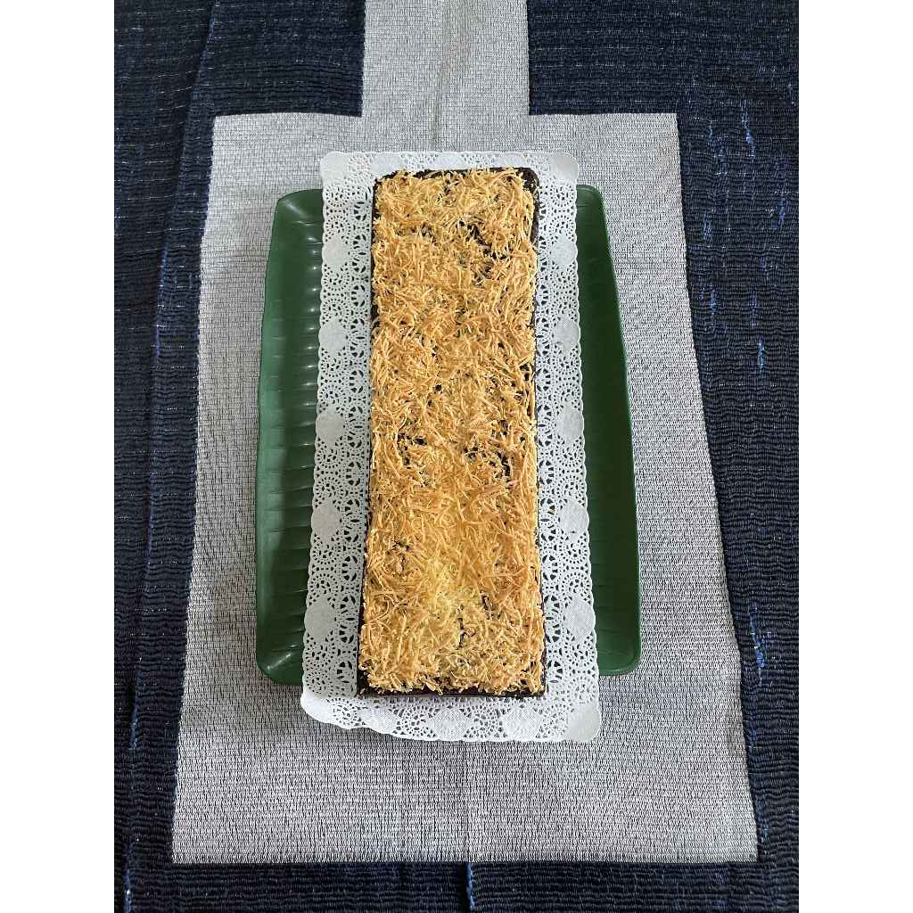 

Brownies Panggang Topping Keju