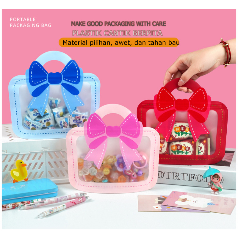 

Goodie Bag Standing Ziplock Tebal Tahan Air Hadiah Ulang Tahun Hampers Ultah Plastik Klip Snack Candy Bags Plastik Klip Souvenir Anak Murah Bingkisan Hadiah Transparant