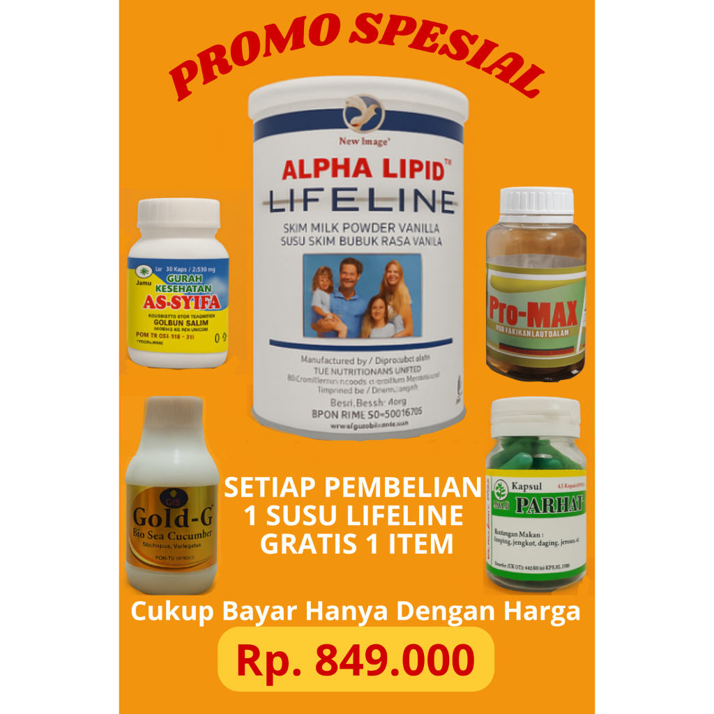 

Susu kesehatan lifeline 450G