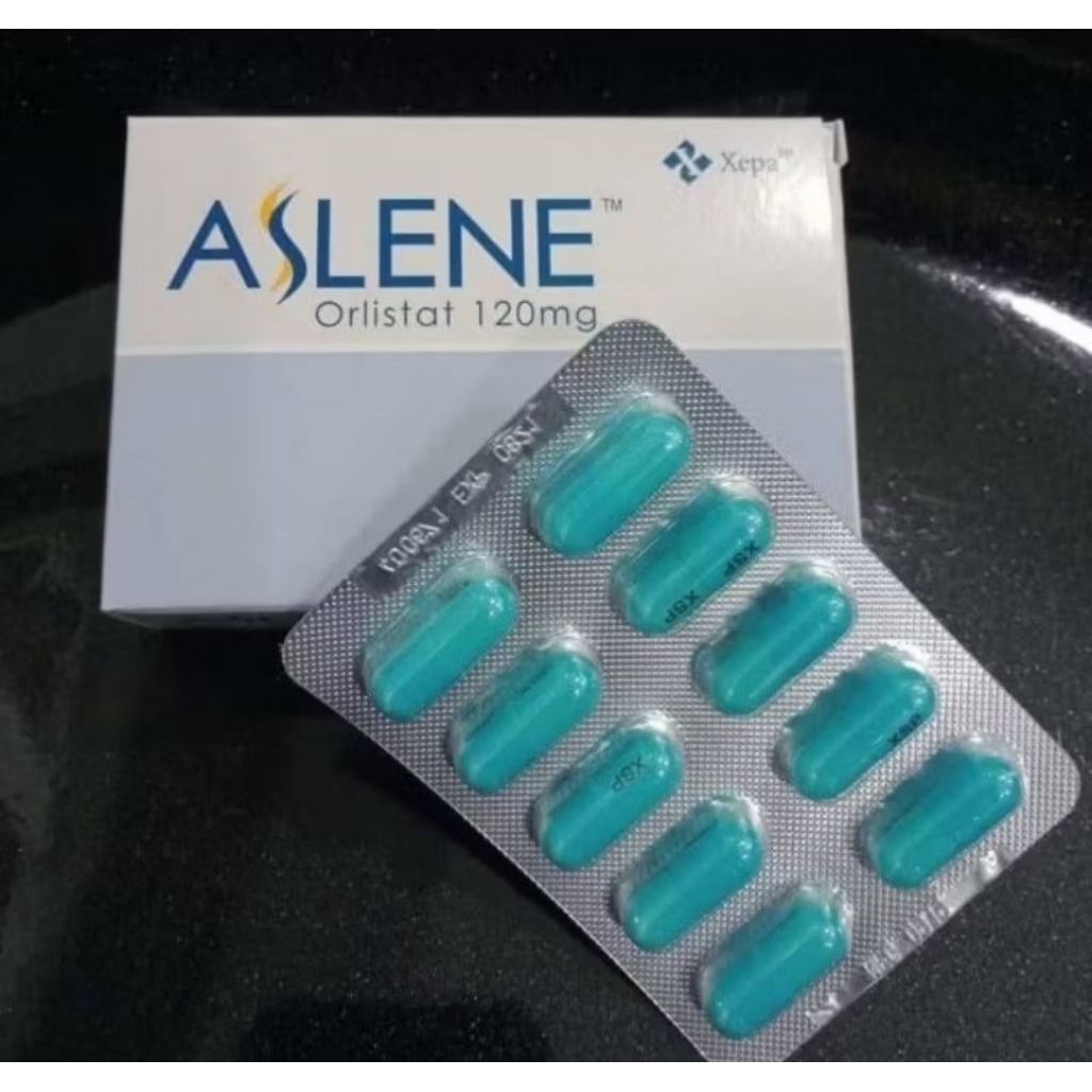 ASLENE ORLISTAT/PEMECAH LEMAK/SLIMMING ORIGINAL MALAYSIA