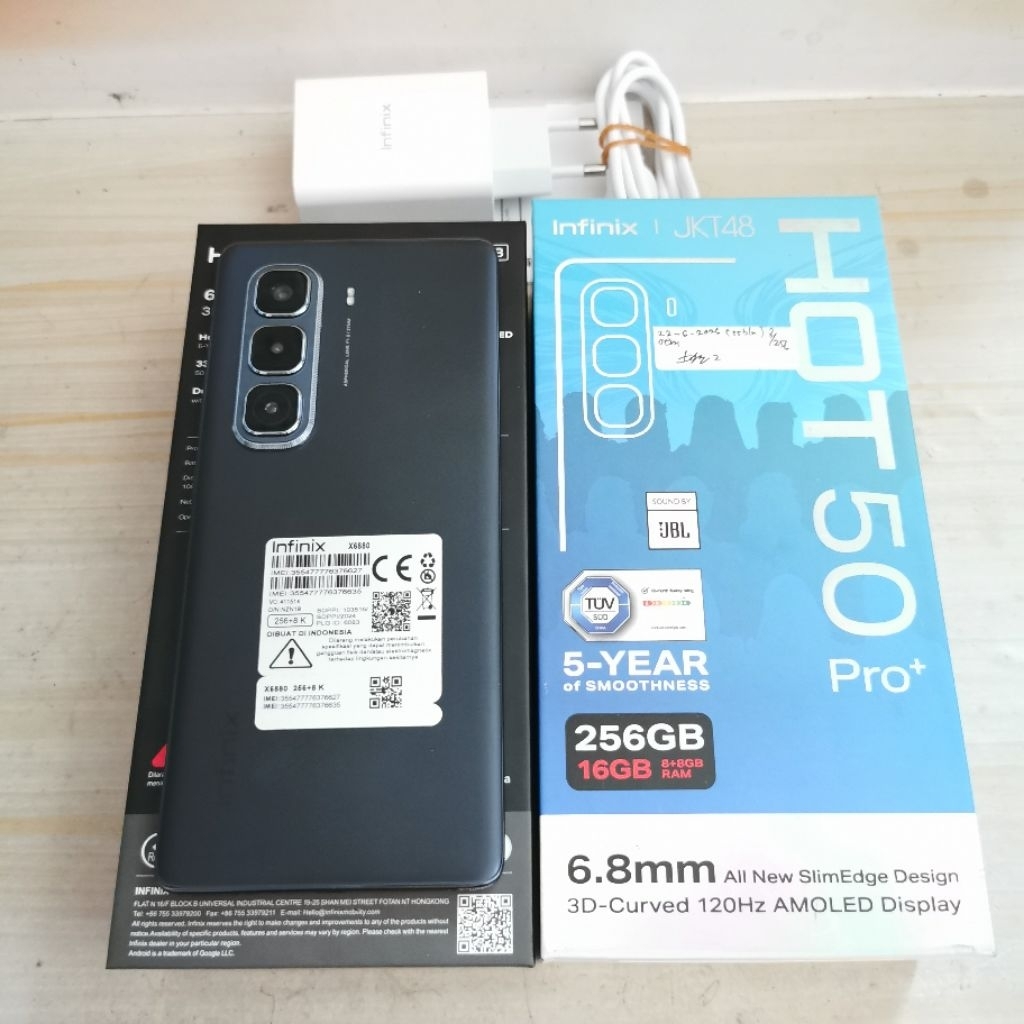 Infinix Hot 50 Pro Plus ram 8GB 256GB Bekas - Fullset Resmi - Second
