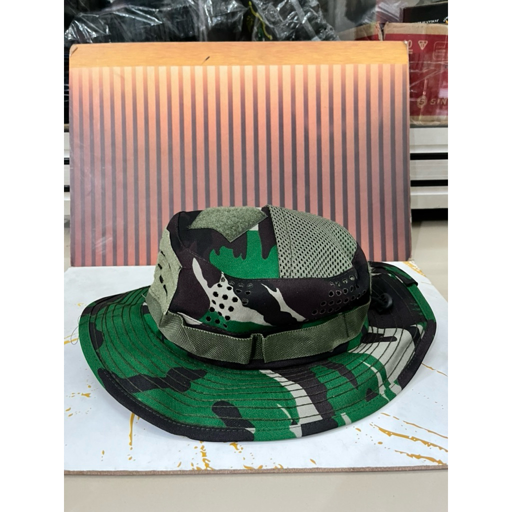 topi rimba laser | topi rimba loreng | topi rimba hitam