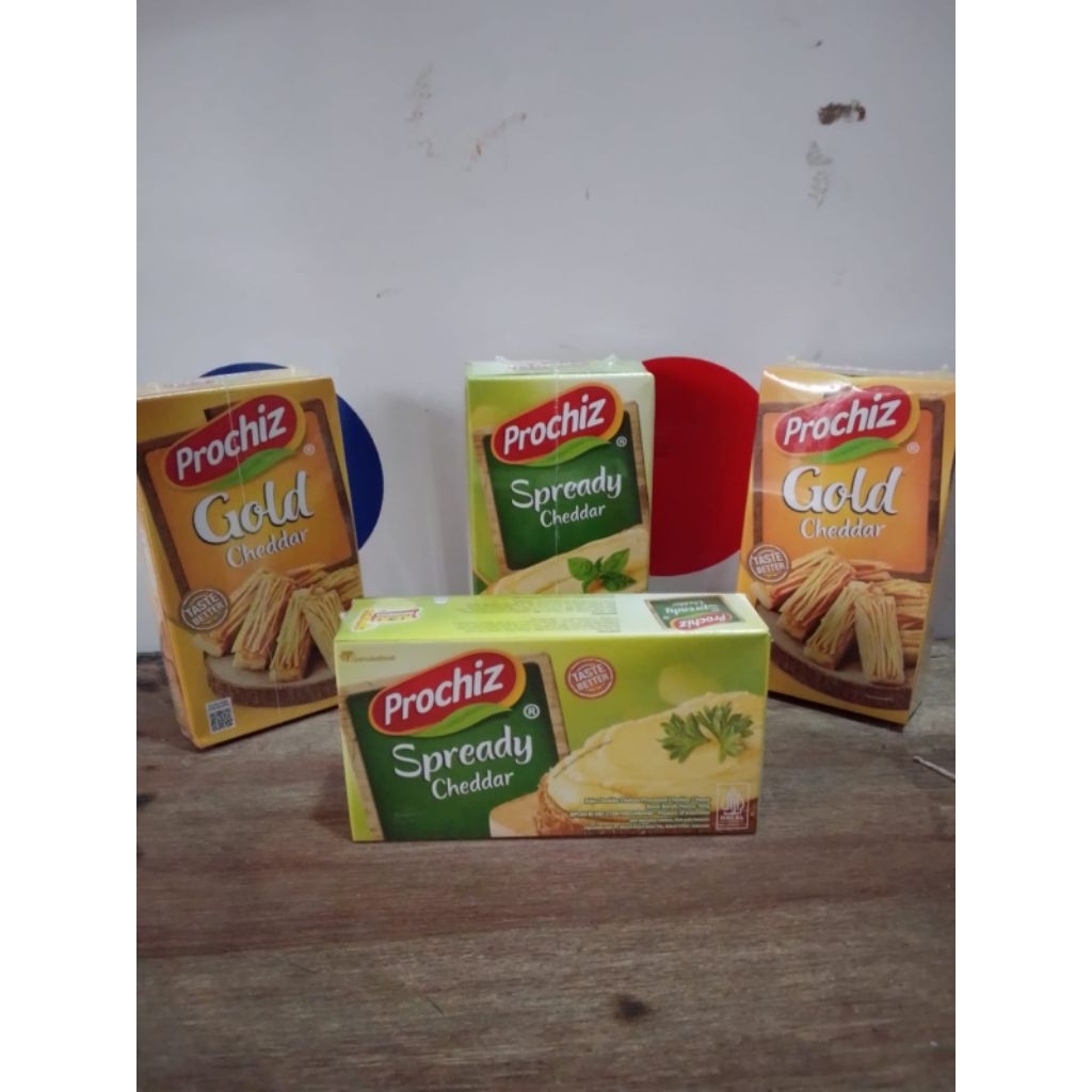 

Prochiz Gold dan Spready Cheddar
