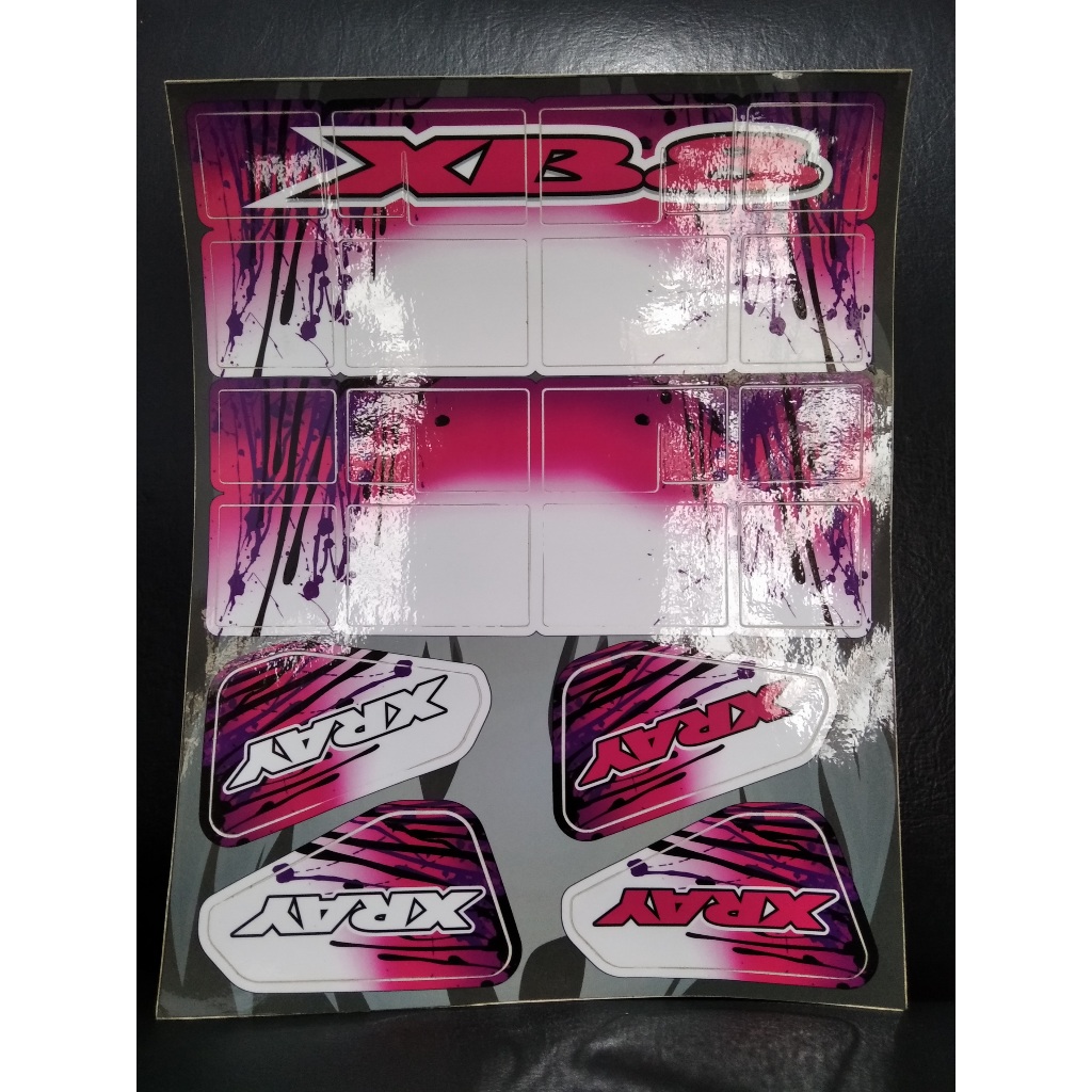 Sticker Wings Buggy Xray XB8 '18