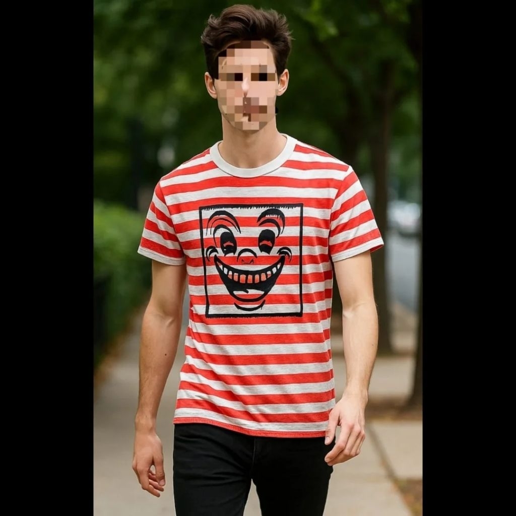 kaos keith haring × uniqlo