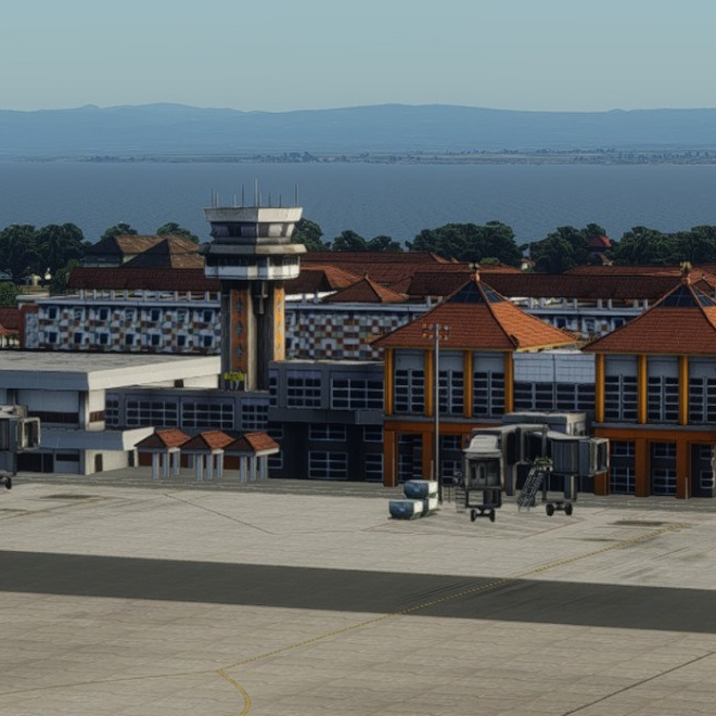 X Plane 11 || X Plane 12Addon - Aerosoft Denpasar Igusti Ngurah Rai (WADD) Scenery