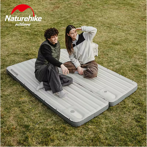 MATRAS ANGIN LIBAMBOO SPLICABLE FOOT PUMP INFLATABLE AIR MATTRESS NATUREHIKE CNK2450WS035