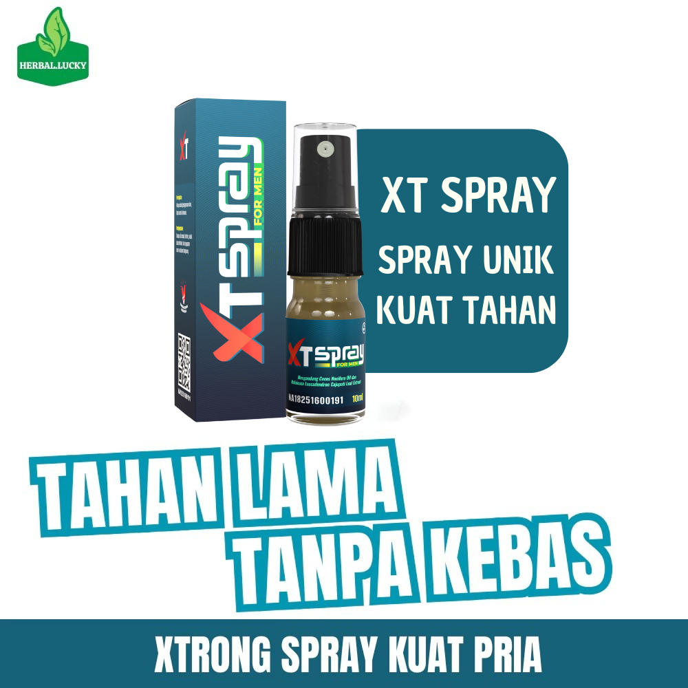 Xt SPRAY Oil spray pria terbaik tahan lama isi 5 ML