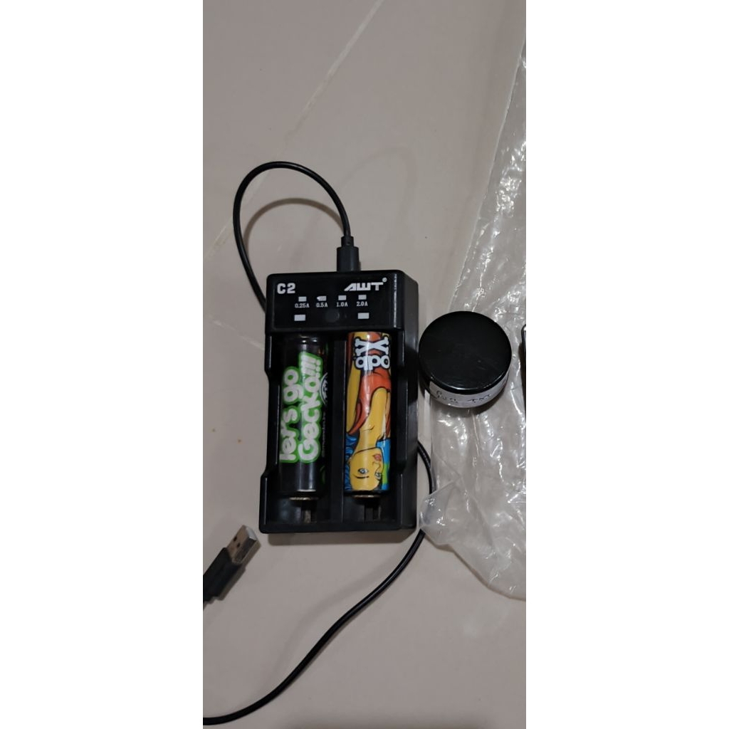 charger baterai & cthulhu