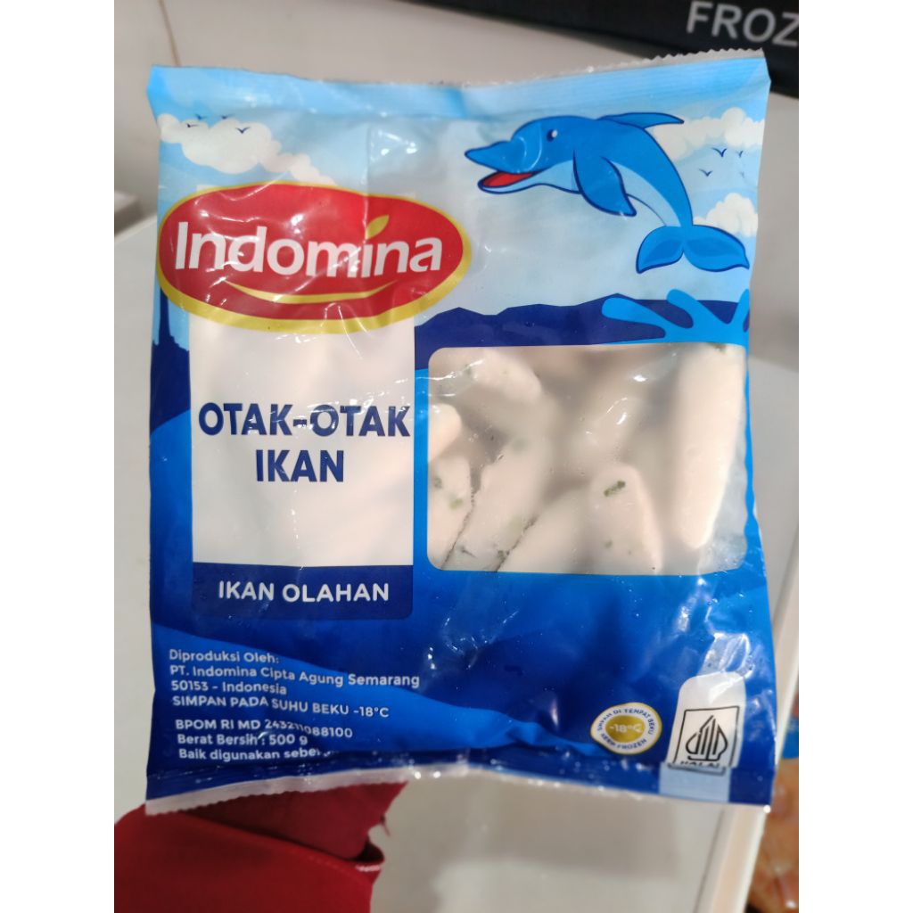 

otak otak lancip Indomina 500gr isi 40