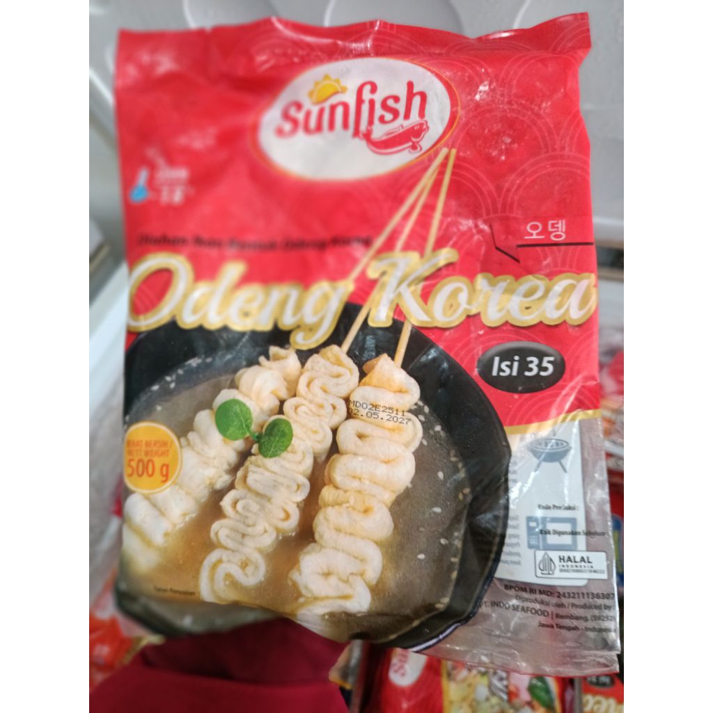 

odeng sunfish Korea 500gr isi 35
