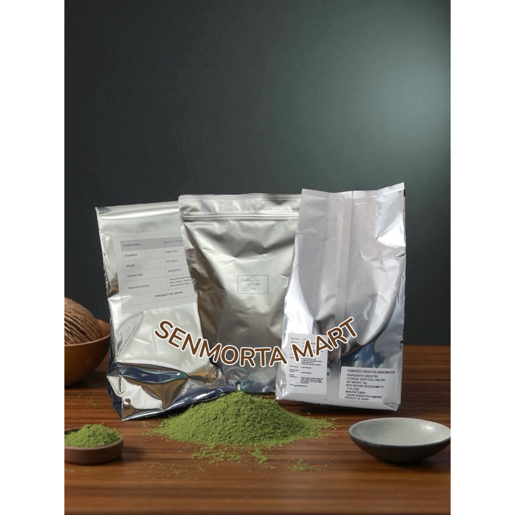 

SAMPLE JENIS MATCHA POWDER IMPORT JEPANG ASLI 10 GRAM