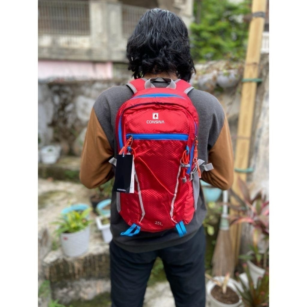 Tas Ransel Pria 20/25 Liter/Tas Backpack/Tas Daypack Outdoor/Tas Gunung Consina Premium