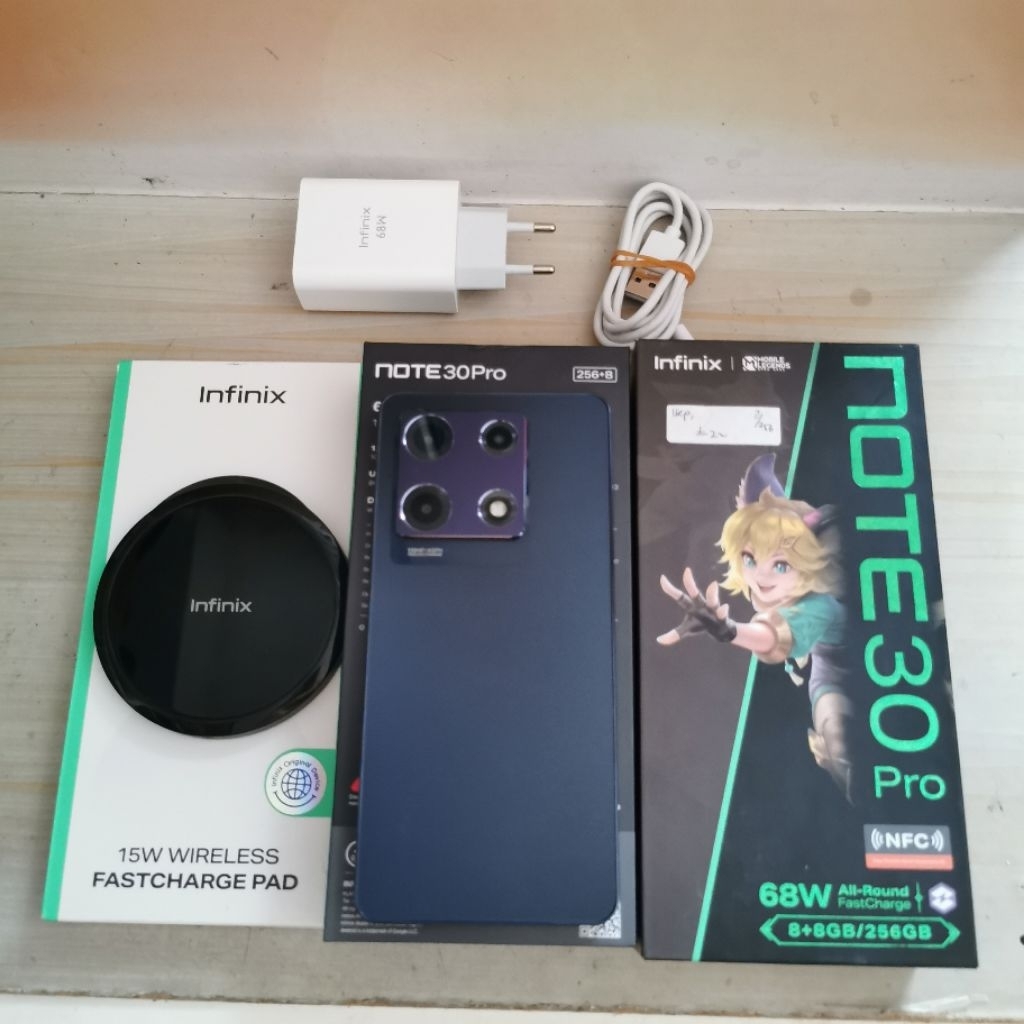 Infinix NOTE 30 Pro ram 8GB 256GB Bekas - Garansi Resmi - second