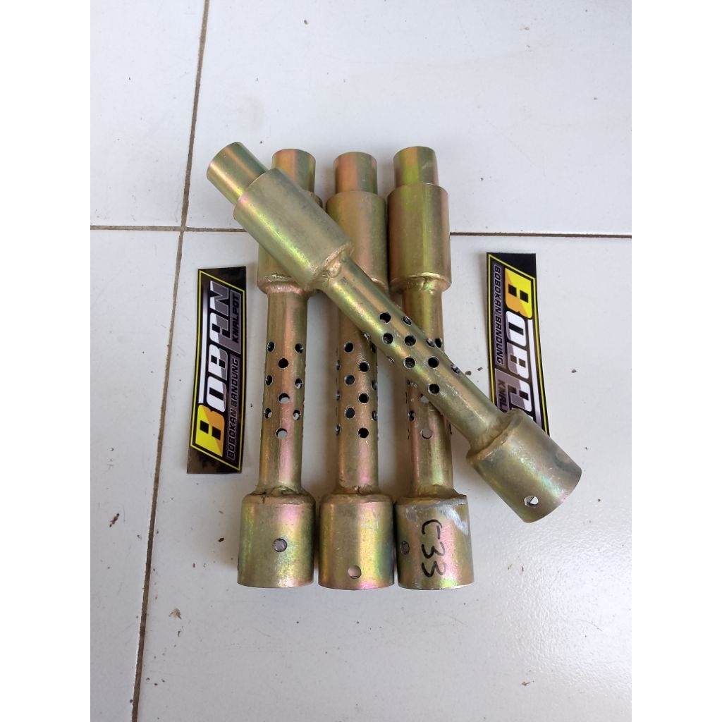 saringan knalpot tipe c33 Yamaha RX-King sudah PNP altech/boban