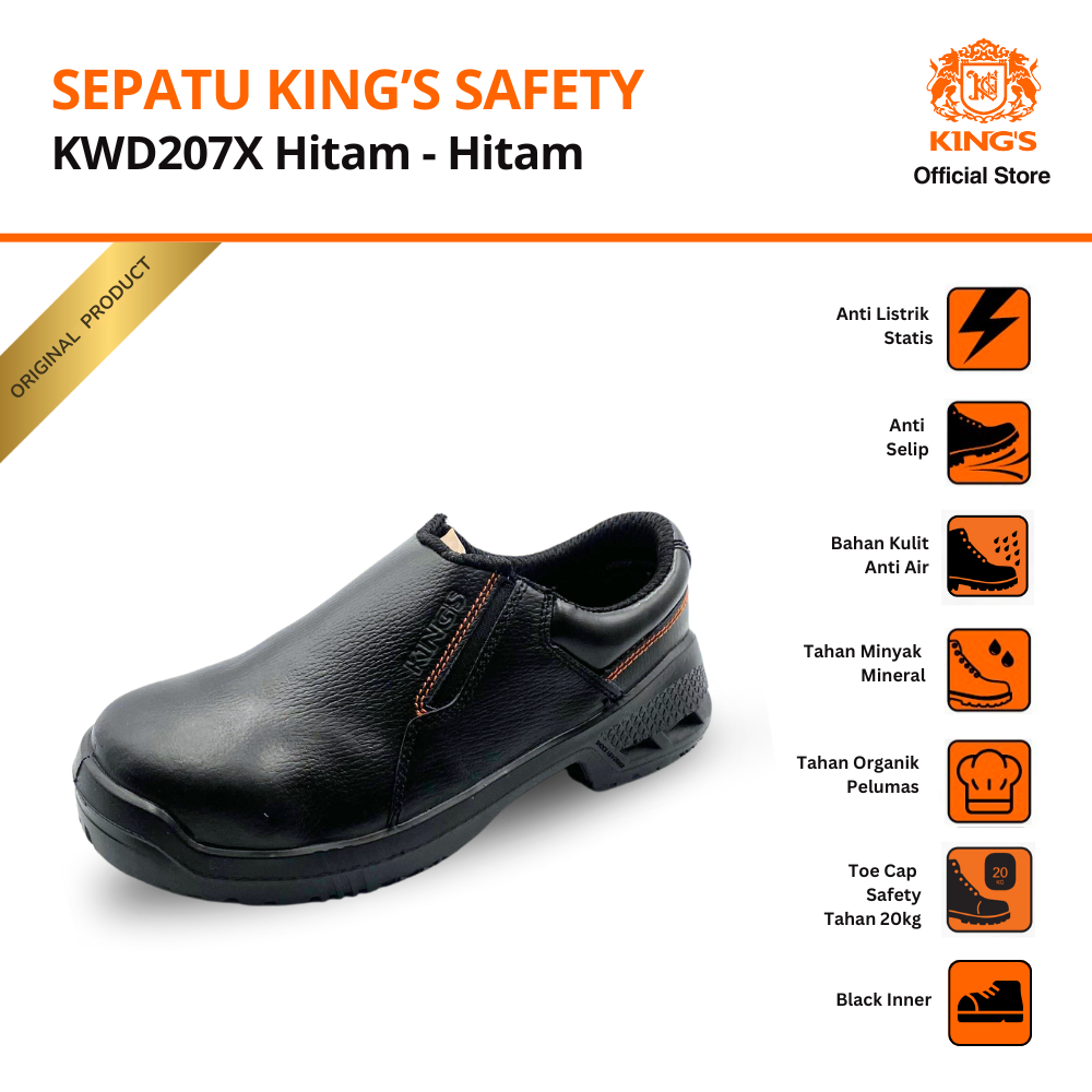 Sepatu Safety Kings Safety Shoes Original KWD207X