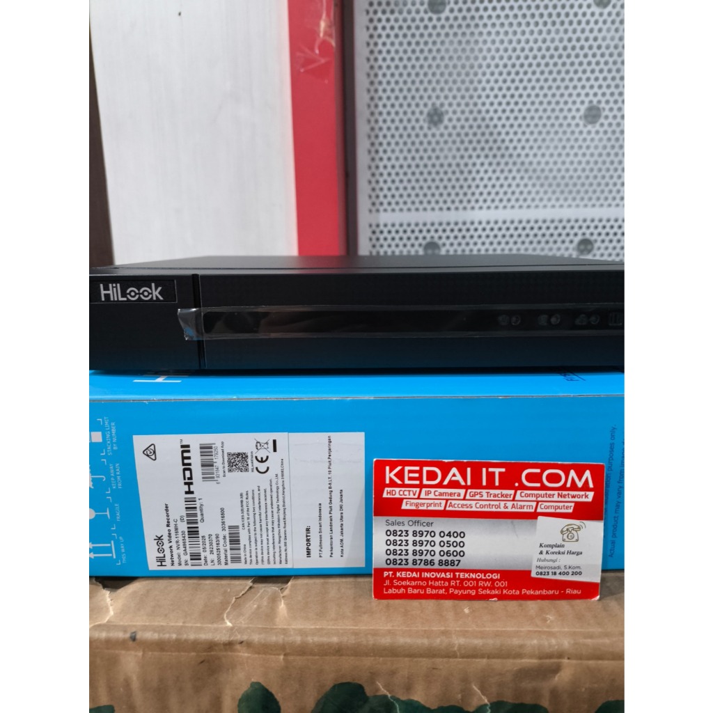 HILOOK NVR-116MH-C 16-ch 4k/8MP 1u H.265 NVR
