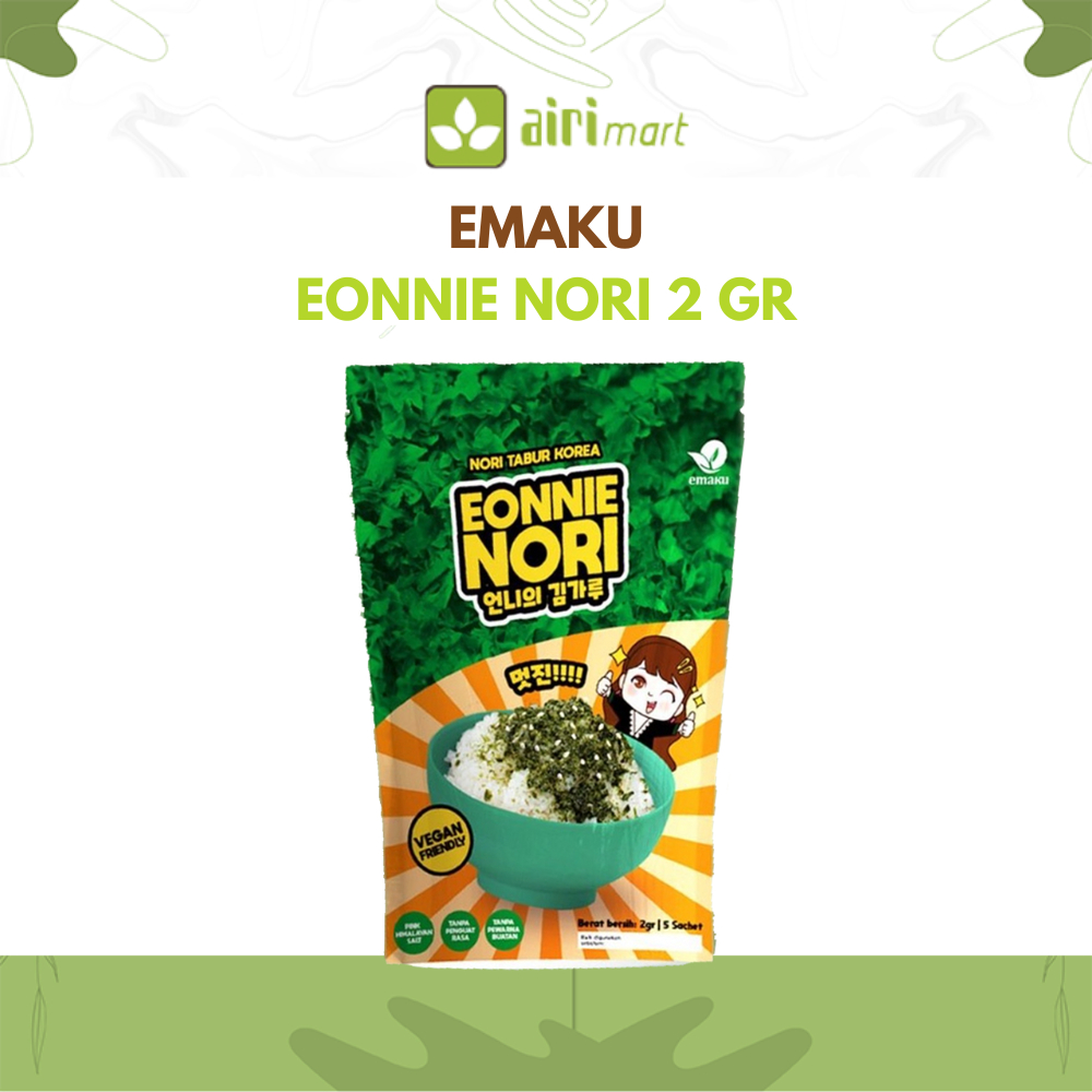 

Emaku Eonnie Nori Tabur Korea No MSG Bumbu Dapur Seaweed Halal