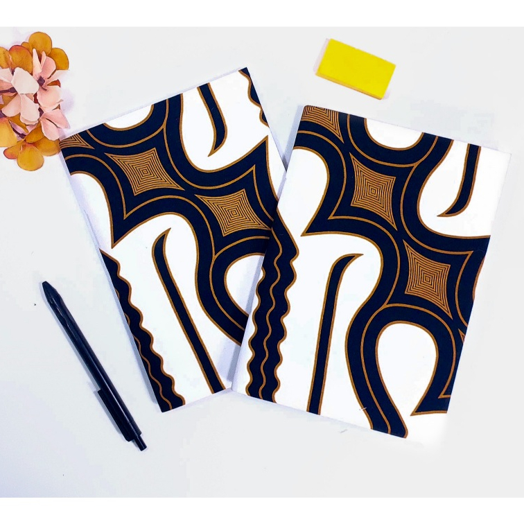 

SND - Jurnal Notebook A5 Batik tradisional putih softcover