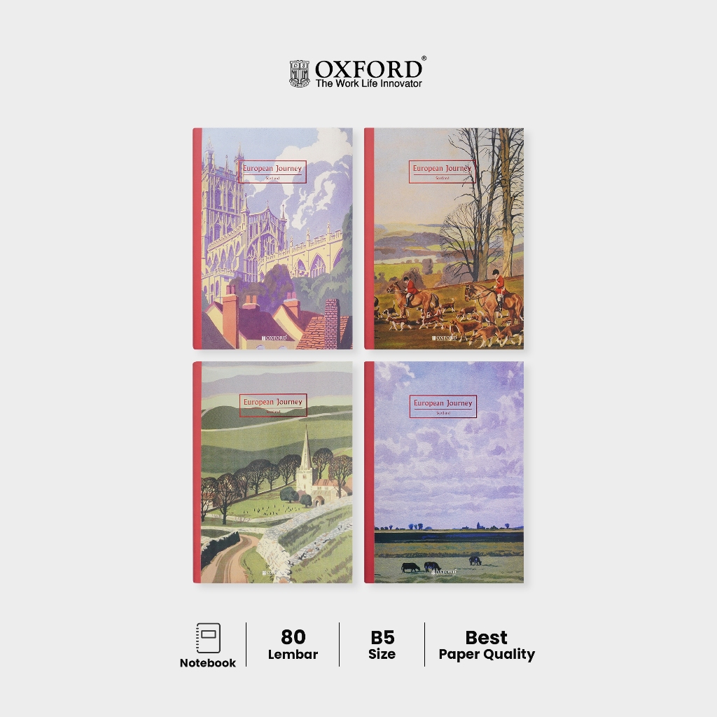

Oxford Buku Tulis Aesthetic Ukuran B5 Isi 80 Lembar - Buku Tulis Untuk Belajar Atau Catatan Kuliah
