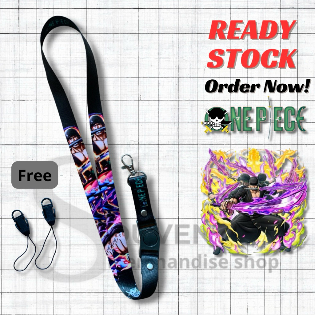 

TALI LANYARD ONE PIECE RORONOA ZORO