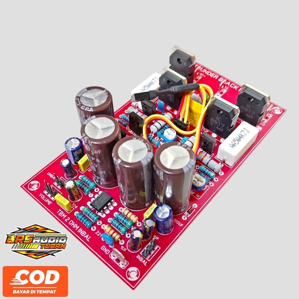 KIT DRIVER TBM INBAL LOW SUB 2 OHM FULL BASS HOREG BALAP