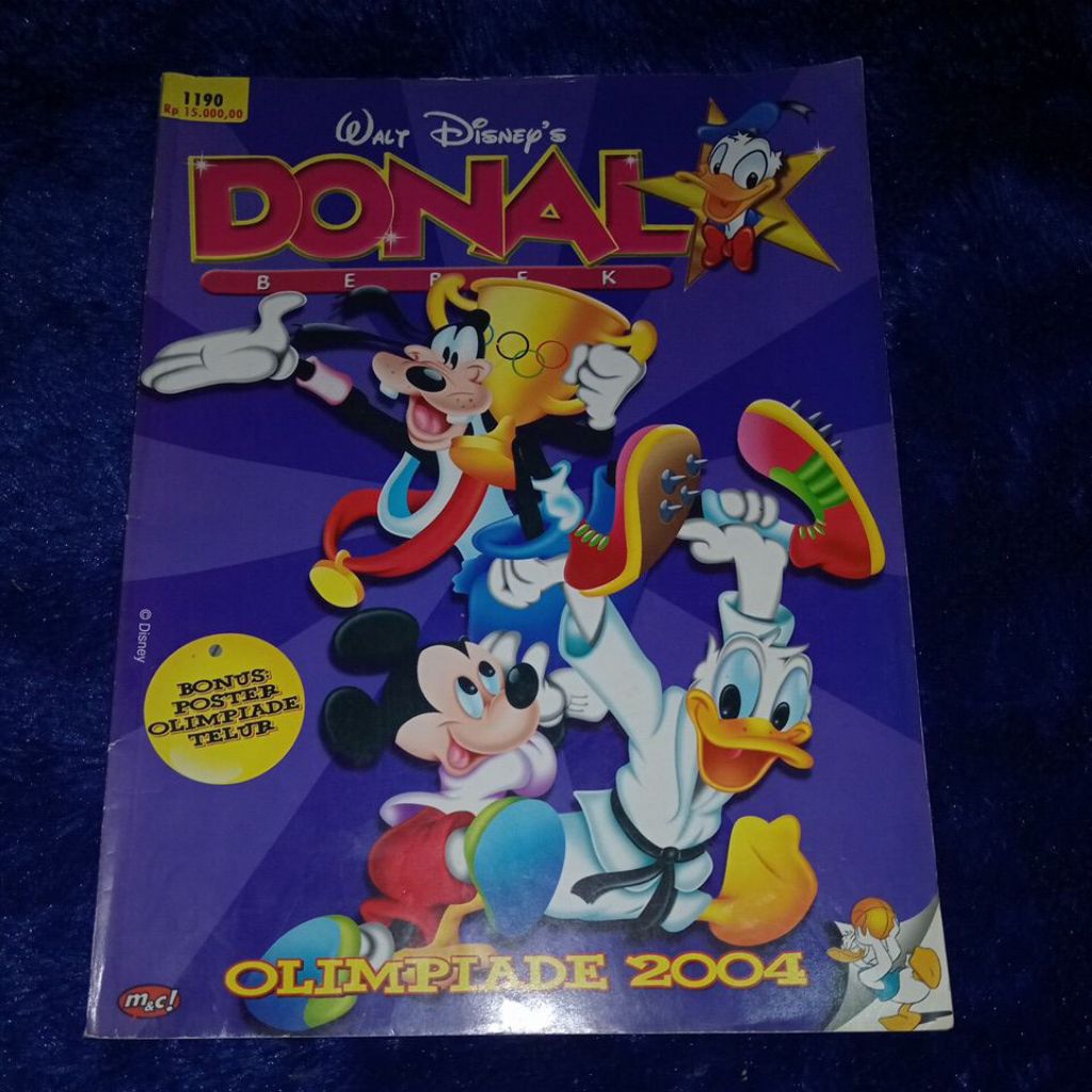 komik donal bebek olimpiade 2004 vol.1190