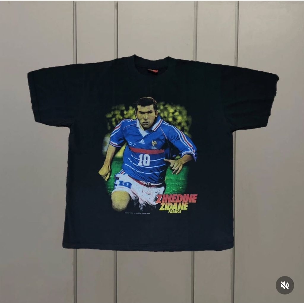 KAOS VINTAGE ZINEDINE ZIDANE FRANCE 1998