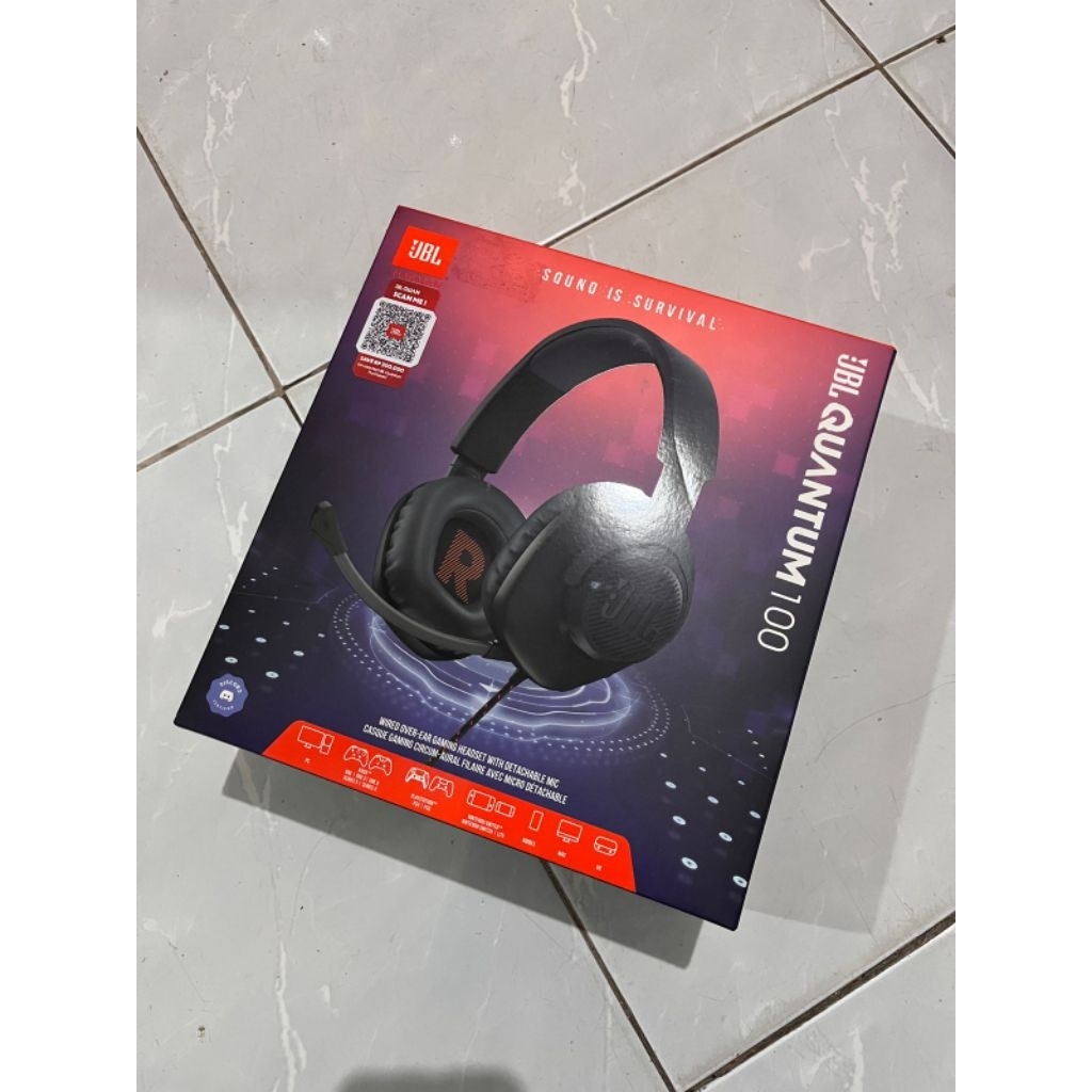 Headset JBL Quantum 100
