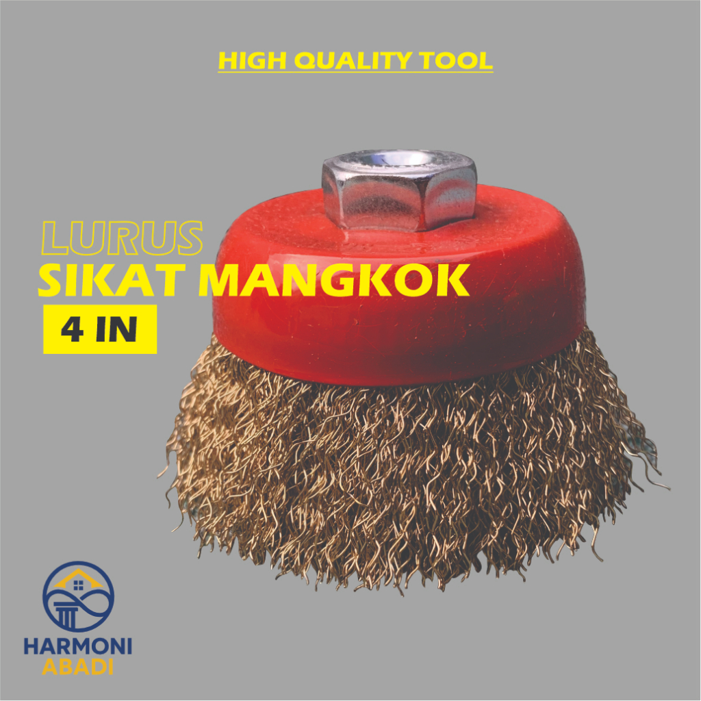 Sikat Gerinda Kawat / Sikat Mangkok 3"