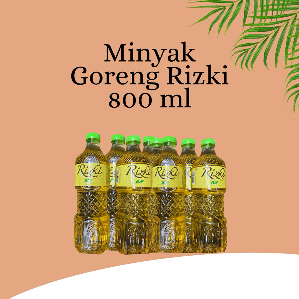 

Minyak Goreng Riski 800 ml Paket 4 Botol