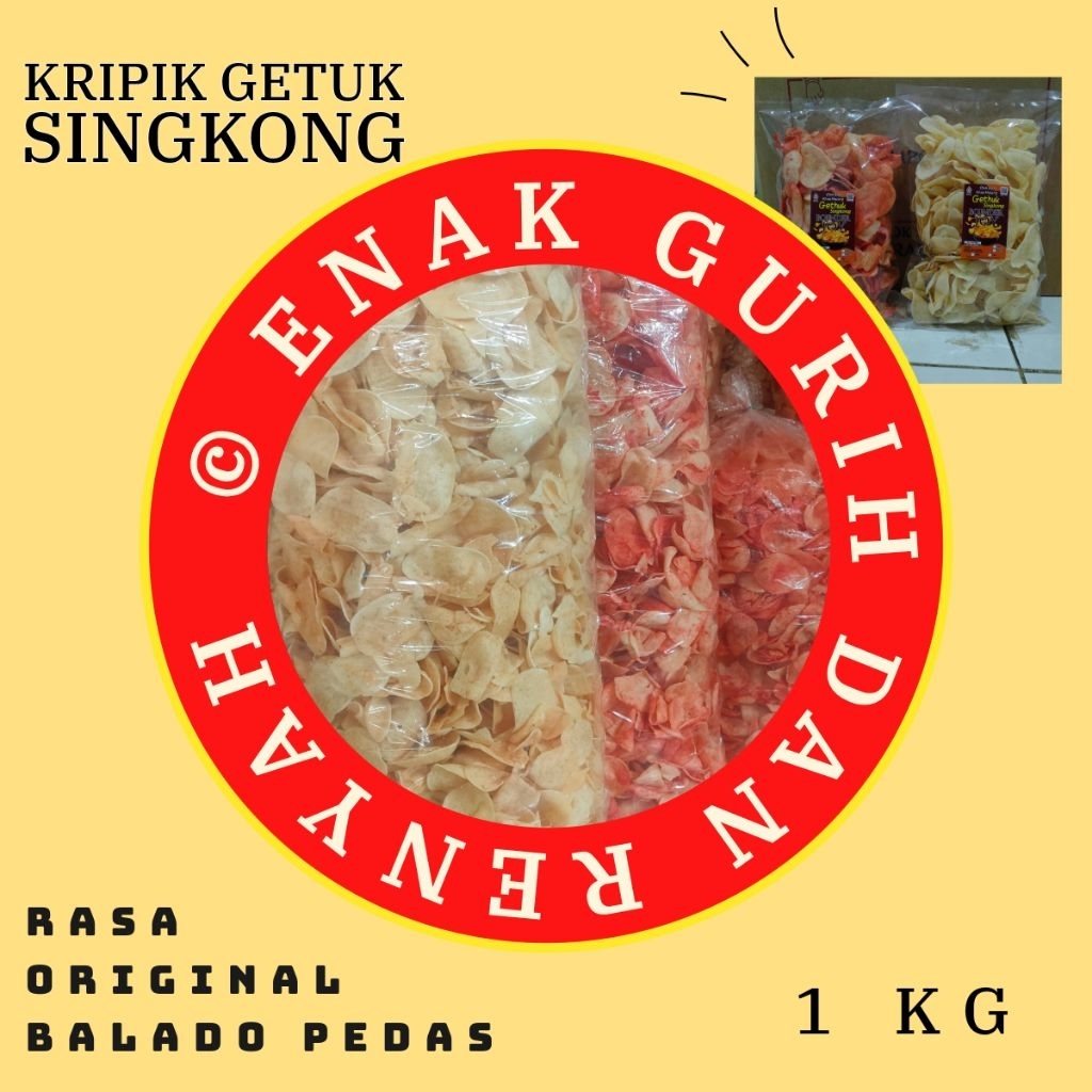 

kripik getuk 1 kg