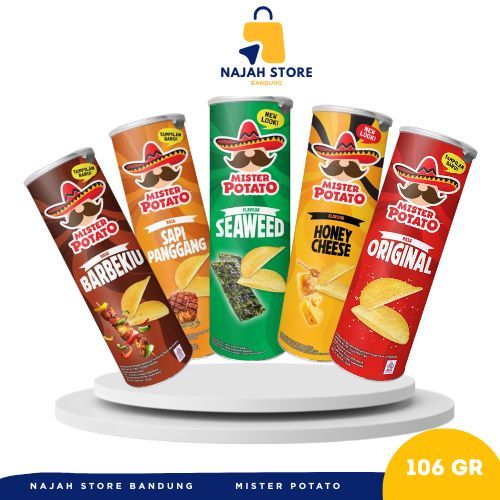 

MISTER POTATO / Keripik kentang / Makanan ringan / Snack