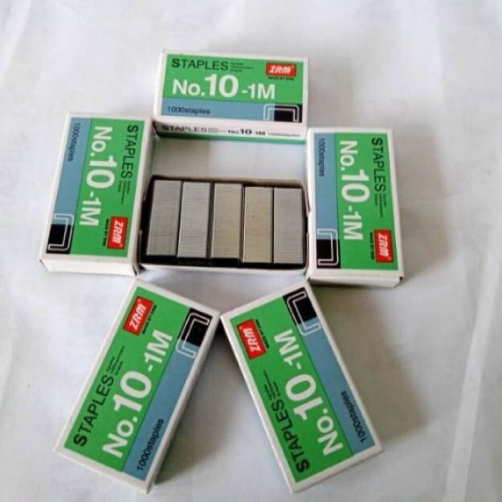

ZRM No 10-1M Refill Isi Staples Stapler Kertas Kecil