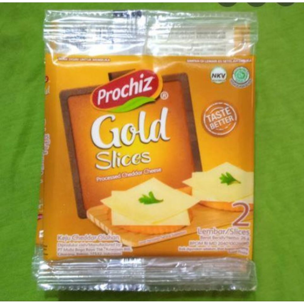 

prochiz gold slice renceng isi 16(2 * 8sachet) halal mui exp 2026