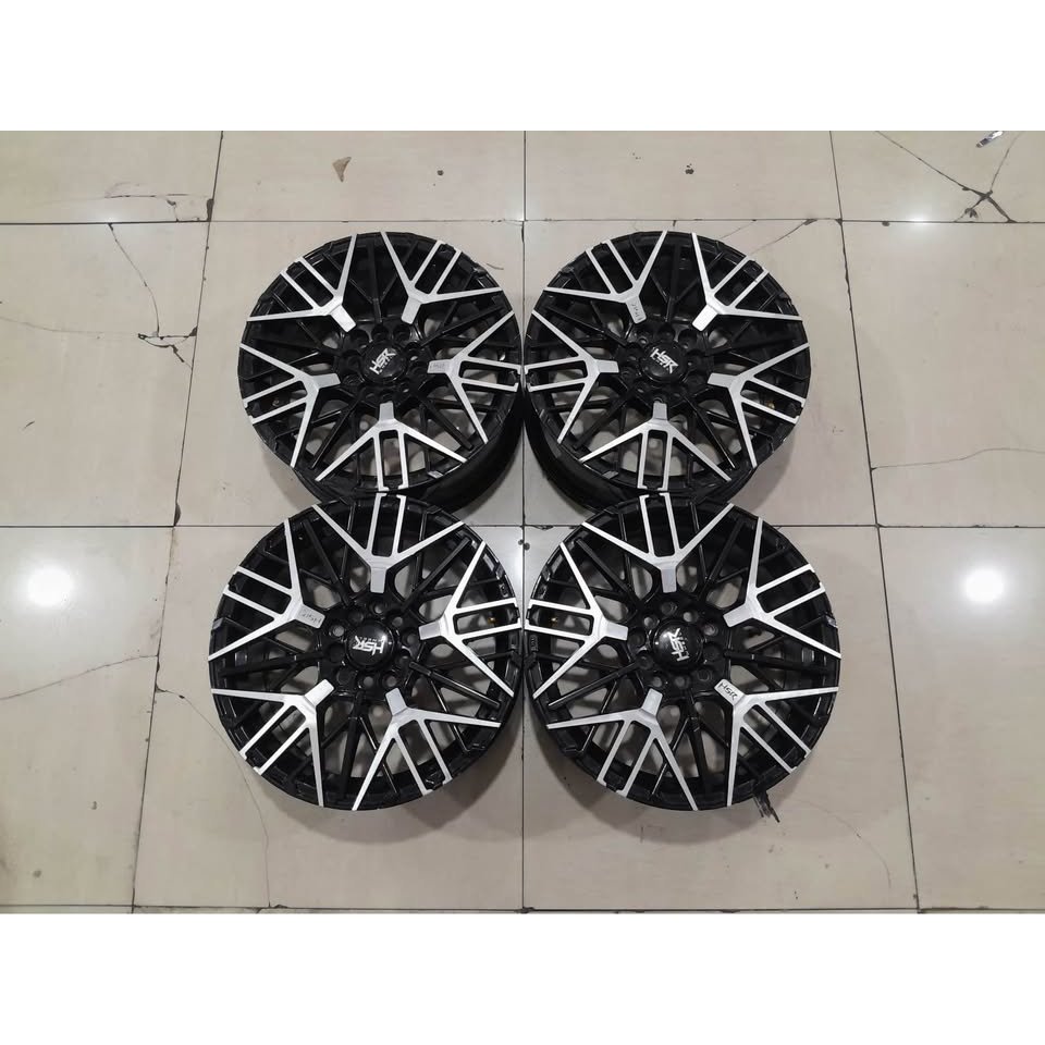 VELG MOBIL BEKAS RACING HSR BENAWA HSR RING 16 LEBAR 7 PCD 10X100-114 ET42 VELG UNTUK MOBIL ERTIGA X