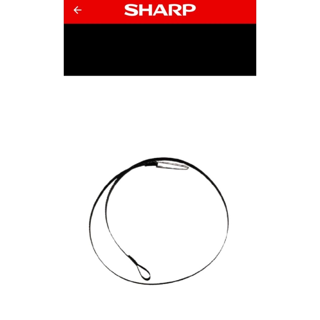 TALI REM PENGERING MESIN CUCI SHARP 2 TABUNG Original