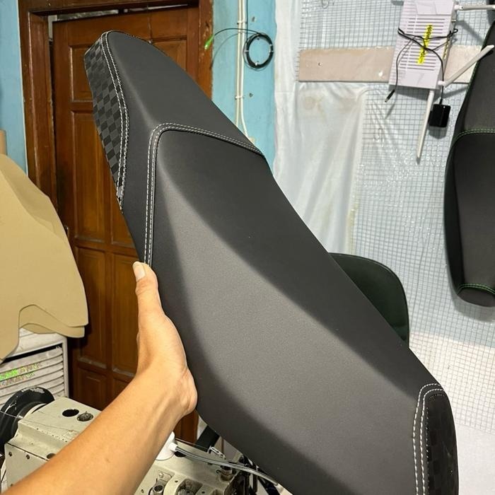 JOK LATEX - BUSA LATEX JOK MOTOR - MBTECH CARRERA MIX CATUR Jahitan Samping ARVI Motor vario 160 /15