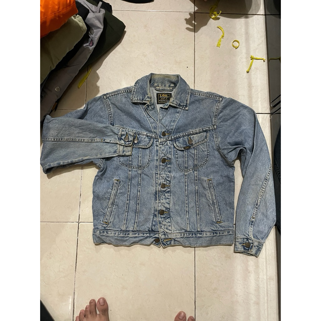 (Preloved) Denim Jacket Jeans Pria