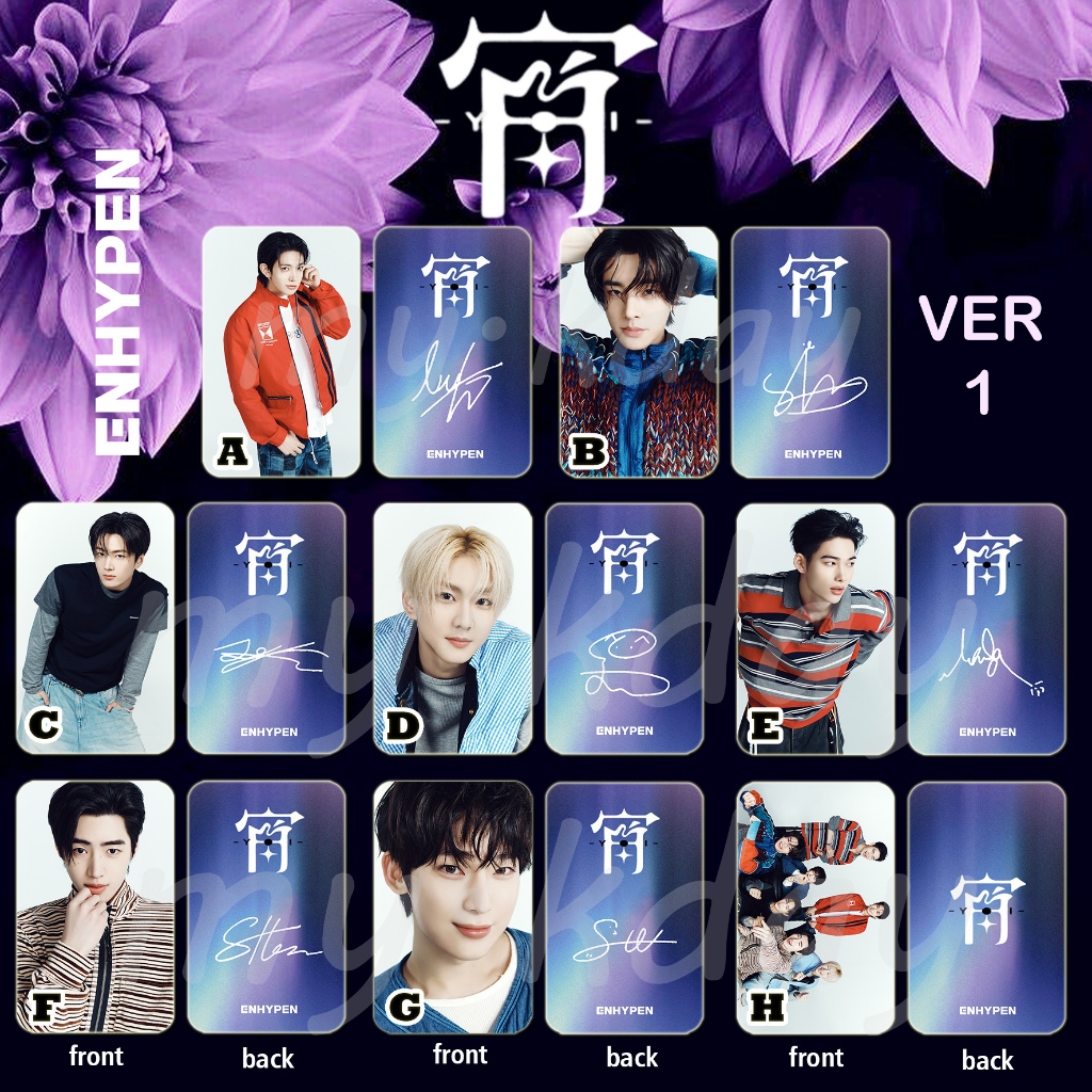 PC-2014, Unofficial Photocard ENHYPEN -YOI- 2 sisi