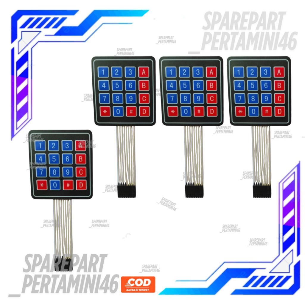 Keypad Pom Mini Pertamini Digital