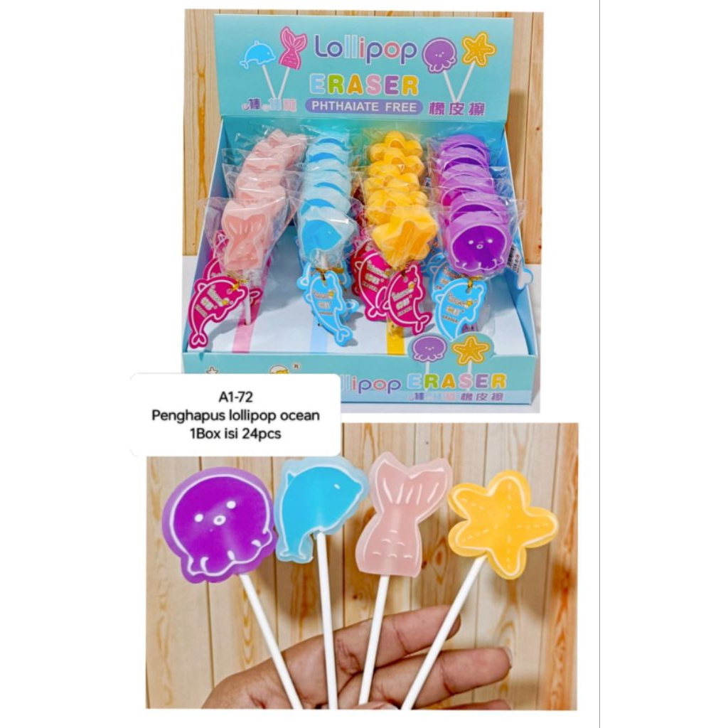 

penghapus Lolly pop ocean