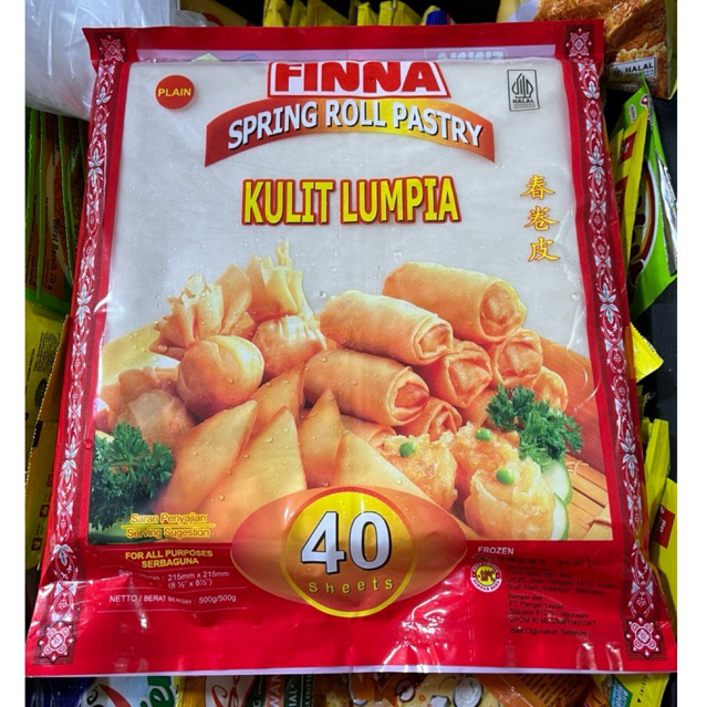 (Weekend tetap kirim..) Finna Kulit Lumpia Besar