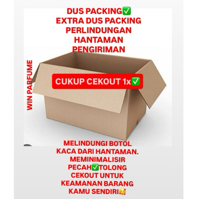 

DUS PACKING EXTRA KEAMANAN HANTAMAN PENGIRIMAN