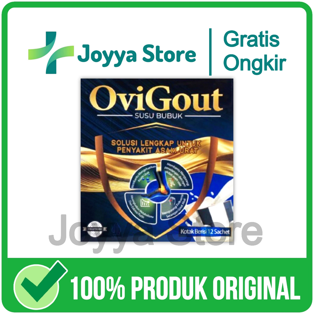 

Paket murah Ovigout Minuman Susu Atasi Asam Urat Nyeri Sendi Kolesterol Original Asli BPOM